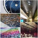 316l Stamped Stainless Steel sheet Water Ripper Finished For Ceiling Decoration