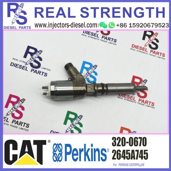 GENUINE AND BRAND NEW FUEL INJECTOR 2645A745, 2645A733, 2645A717, 320-0670, 3101852, 3069370, 2923770 FOR PERKINS CATERP