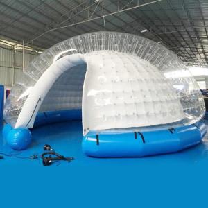 China PVC Inflatable Clear Dome Bubble Tent For Outdoor Camping Family Event factory