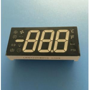 Ultra bright blue customized Triple Digit 7 Segment LED Display Common anode for