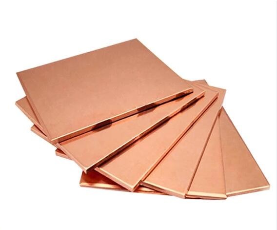 C1100 C5210 C2680 Red Copper Galvanized Sheet for Decoration in Wooden Box