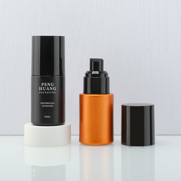 China 30ml Foundation Packaging Bottle Frosted Base Face BB Cream Liquid Foundation Bottle factory
