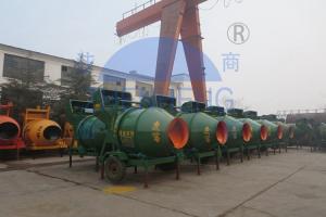 China 11kw Reversing Drum JZC750 Concrete Mixer, Self Falling Concrete Mixing Equipment factory