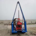 Xy-150 Hydraulic Crawler Mounted Mud Pump Core Drilling Rig For Geotechnical