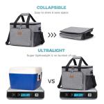 Abrasion Resistant Custom Insulated Lunch Bags Thermal Multi Pocket Lunch Bag
