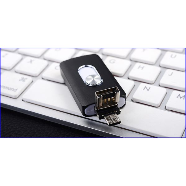 Sliding 16GB Driver USB 3 IN 1 USB Interface OTG Function Disk