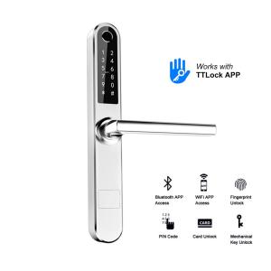 China Smart Aliminium Electronic Door Locks With APP Management factory