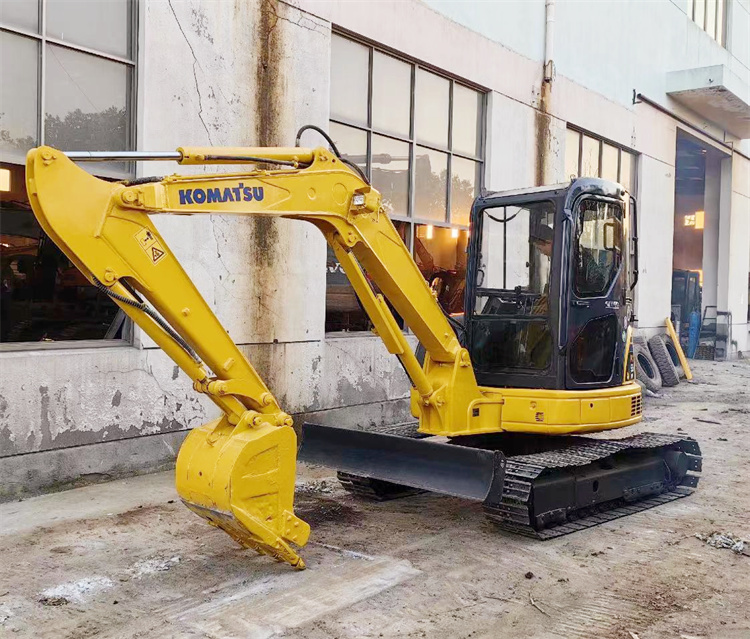 28.5 KW Mini Excavator 5 Ton Komatsu PC 55 for Earth-moving in Shanghai from Japan