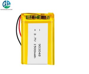 China RoHS KC Lipo Battery Pack 903048 , 110807 3.7v 1000mah Lipo Battery factory