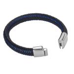Braided Leather Bracelets For Men,Leather Bracelets Fashion Magnetic Clasp 7.5-8