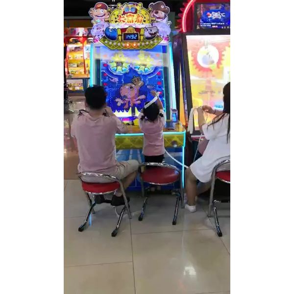 Jp Treasure Hunt Coin Pusher Arcade Lottery Game Machine For Kids Multiple Players