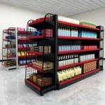 Wine bottle beauty shop grocery store shelf supermarket store shelves