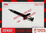 Common Rail Fuel Injector 095000-7640 for TOYOTA 2AD-FTV 23670-0R170 23670-0R120