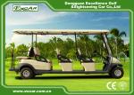 48V 3.7KW 8 Seater Golf Buggy / Electric Sightseeing Car With Deep Cup Holders
