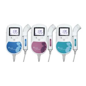 China Ultrasound Equipment Pocket Fetal Doppler Built In Speaker Color Display factory