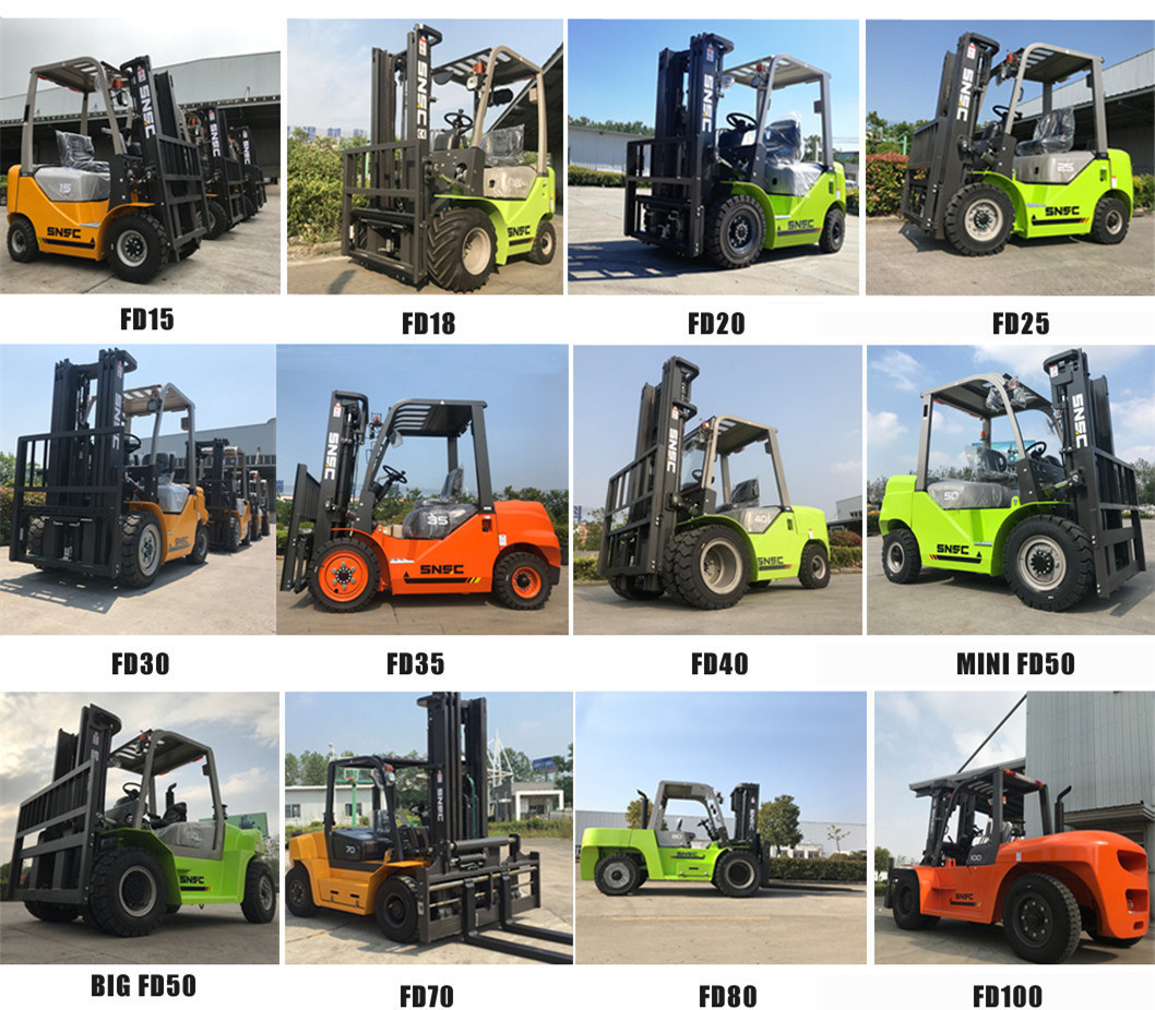 Snsc New 2.5 Ton LPG Gasoline Dual Fuel Propane Petrol Gas Forklift