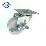 50MM Black PP Furniture Castors Wheels Swivel Industrial Caster Wheels With