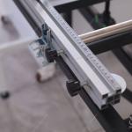 Precision Automatic Sliding Mitre Saw for Plywood Panels in Manufacturing Plants