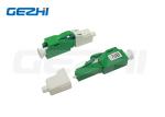 Lc / Apc Fiber Optic Attenuator Plastic Housing For Testing Equipment Female To