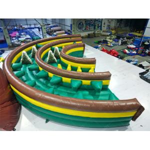 Giant Inflatable Jumping Bouncer Slide Obstacle Course Inflatable Game Obstacle