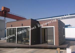 China European Style Modular Prefab Container House For Accommodation , Quick Assembly factory