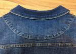 Indigo Trucker Cotton Mens Denim Jacket And Jeans , Slim Fit Denim Jacket