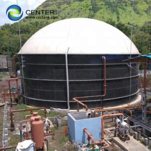 China Double Membrane Roofs Biogas Storage Tank Liquid Impermeable factory