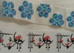 Shinny Silicon Printing Logo Screen Printing Label For Woven Tape