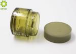 Glass Cosmetic Jar Containers 50ml Corrosion Resistant With Custom Silk Printing