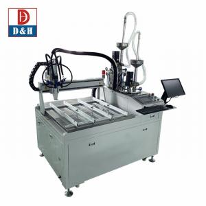 China Automatic AB Two Parts PU Potting Machine for Badge Doming Resin in Case Packaging factory