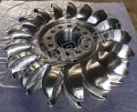 High Water Head Pelton Hydro Turbine With CNC Forged Runner