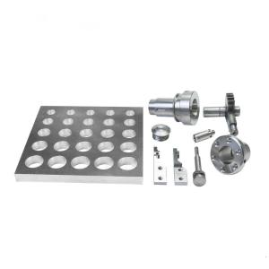 China Industrial CNC Spare Parts , CNC Precision Components Turning Drilling Machining factory