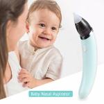 Electric Automatic Nose Cleaner,Baby Nasal Aspirator,2 Sizes of Silicone Tips