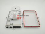 24 Ports FTTH Drop Cable Fiber Optic Termination Box for Distribution Feeder