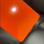 Orange Color Chemical Resistant Performance Electrostatic Powder Coating for
