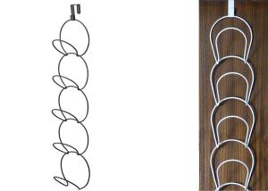 China Metal Hanger Over The Door Hat Rack / Wall Mounting Door Hanging Hat Rack factory