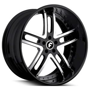 Forgiato Estremo Deep Dish Chrome Wheels
