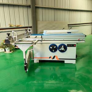 China 1600mm Maximum Cutting Length Horizontal Style Panel Saw Machine for Wood Cutting factory