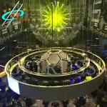 Lifting Up And Down Motors Rotating Revolving Circle Truss