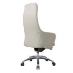 Grey Ergonomic Office Leather Chair High Back Executive chair