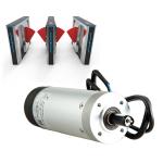 0.5NM Speed Gate Motors 100 Watt Position Feedback 24VDC For Slim Automatic