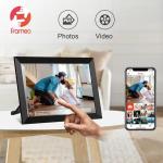 WiFi 10.1" Video Smart Digital Picture Frame Multipurpose 250cd/m2