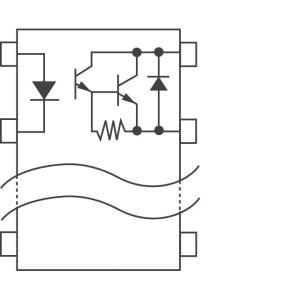 Tlp627-4 Programmable Controllers Dc-Output Module Telecommunication Transistor