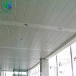 Building Decorative Wooden Grain Aluminum Wall Panel 1220mm For Clip In Metal