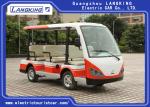 Multiple Purpose 8 Seater Electric Shuttle Bus Light Weight Superior Cruising