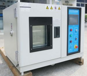 China Desktop Temperature Humidity Environmental Test Chamber With French Tecumseh Compressor factory