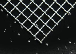 China Crimped AISI202 Perforated Metal Mesh Screen , Woven 2 Inch Wire Mesh factory