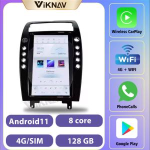 China 13.9 Inch Stereo GPS Navigation Multimedia Player For Maserati Quattroporte Android Auto Wireless Carplay BT 4G factory