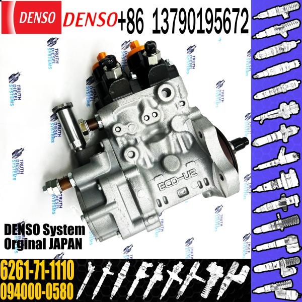 6D140 Diesel fuel injection pump 094000-0582 6261-71-1111 6261-71-1110 for