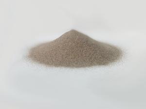 China Brown Aluminum Oxide Grain Shape Regular And Sharp Edged factory
